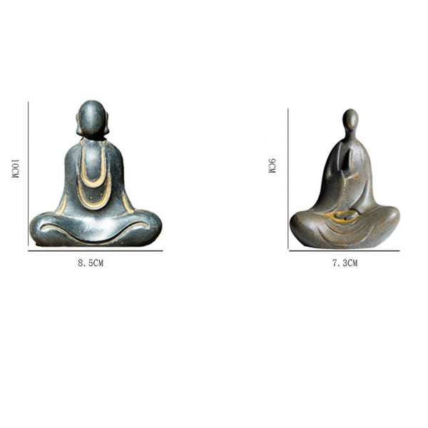 Tibetan Buddha Statue Iron Powder Resin