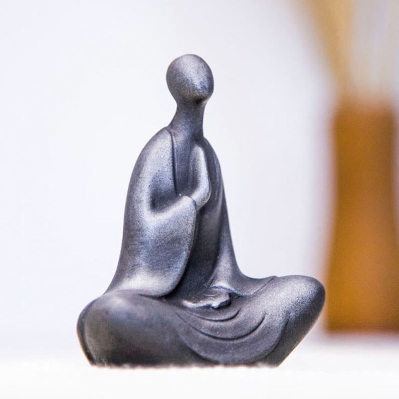 Tibetan Buddha Statue – desk meditation tibetan altar setup, small tibetan buddha shrine