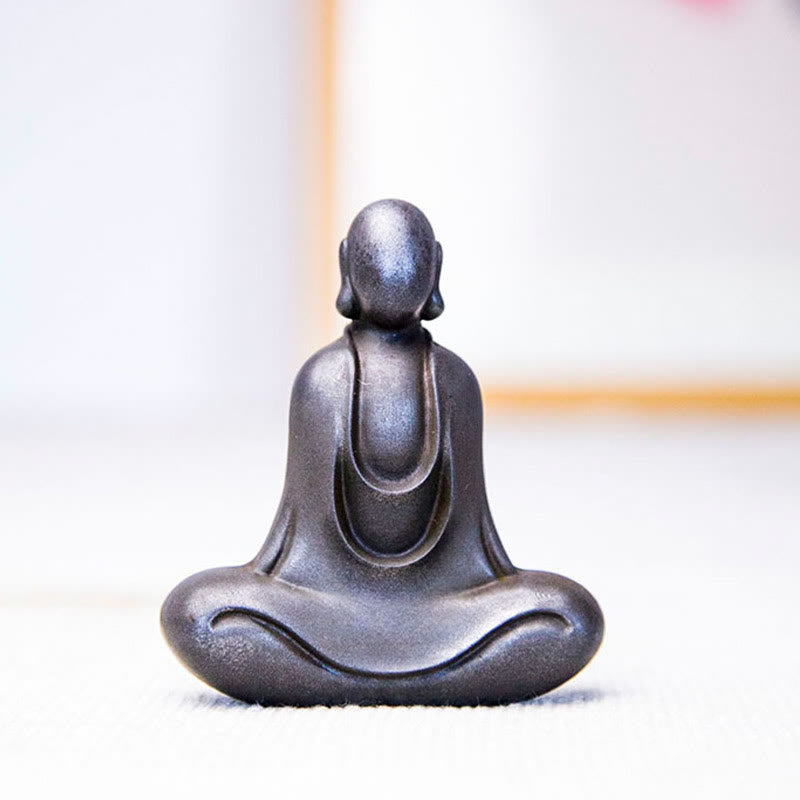 Tibetan Buddha Statue 2 Styles Iron Powder Resin Desk Decoration