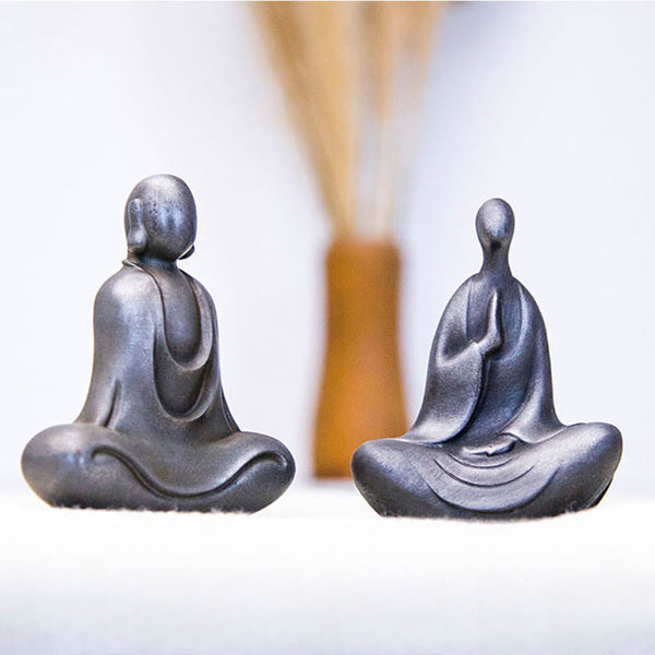 Tibetan Buddha Statue Iron Powder Resin