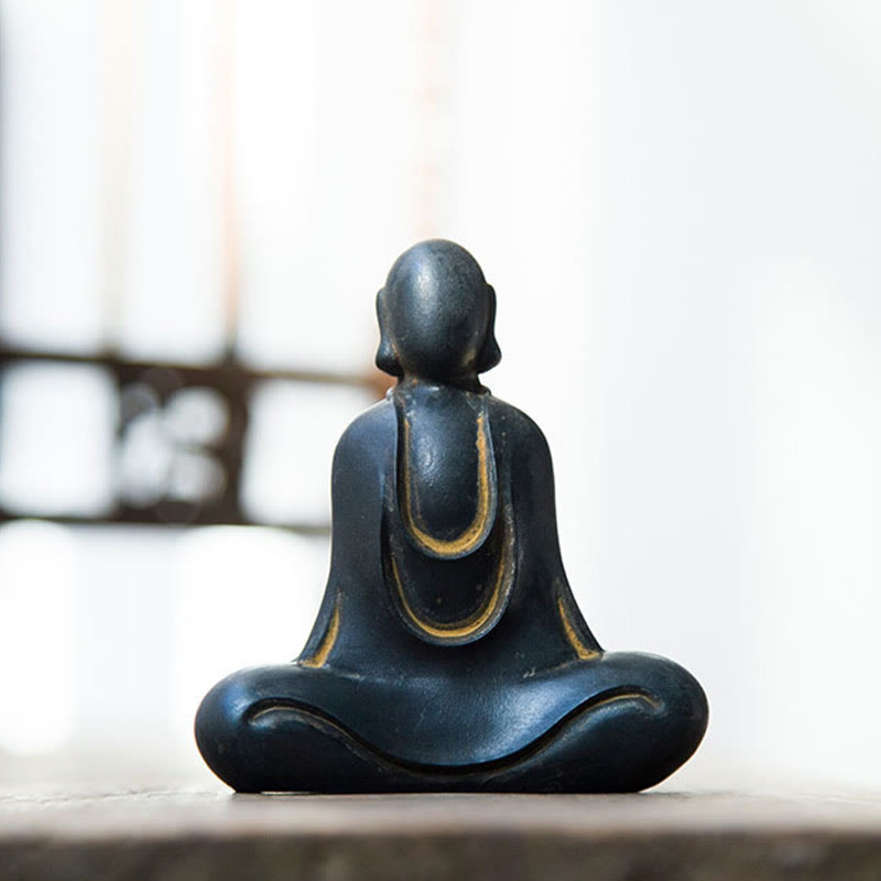 Tibetan Buddha Statue – style A versus style B comparison, two styles tibetan buddha set