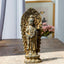 Amitabha Guanyin Trio Statue – three resin deities on altar with Amitabha center seated