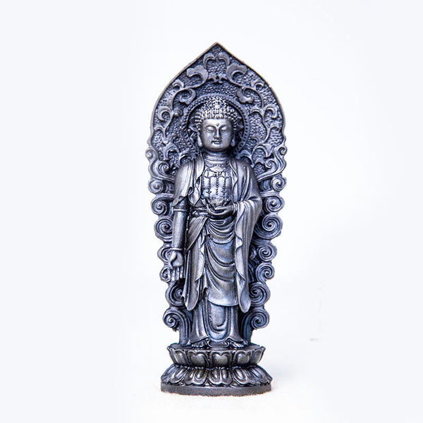 Amitabha Guanyin Mahasthamaprapta Resin Statue Trio