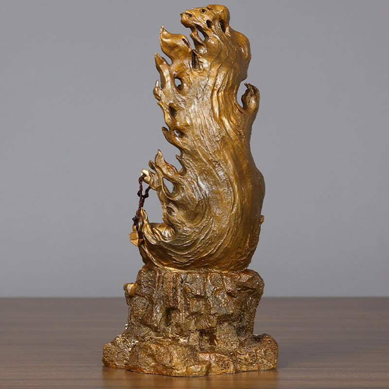 Acalanatha Buddha Statue – gift box packaging with foam insert for secure shipping present