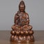 Kwan Yin Lotus Wealth Statue – right side holding vase, zen meditation figurine