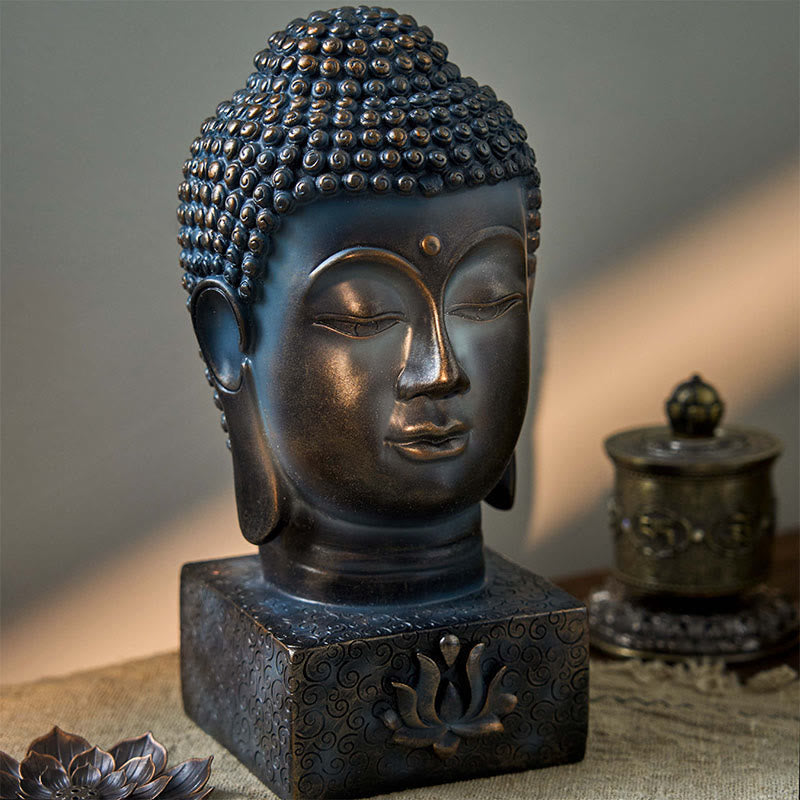Silver Sheen Obsidian Laughing Buddha Necklace – front view showing Buddha pendant detail, protection joy jewelry