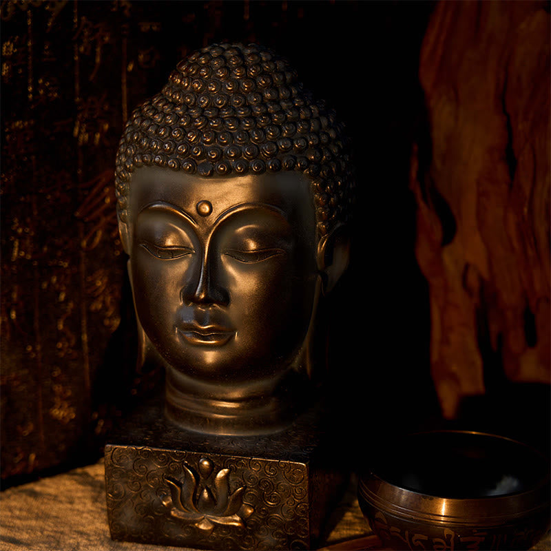 Silver Sheen Obsidian Laughing Buddha Necklace – model wearing necklace at collarbone, elegant gemstone jewelry