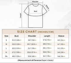 Buddha Head Cotton T-Shirt – Close-up of Buddha head print, intricate line art design, spiritual graphic