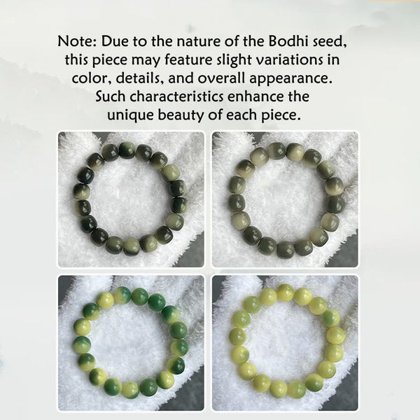 Bracelet graine de Bodhi Bouddha natal Zodiaque chinois
