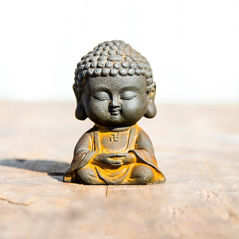 Meditating Buddha Statue – Macro detail of facial features and closed eyes, peaceful expression, zen art