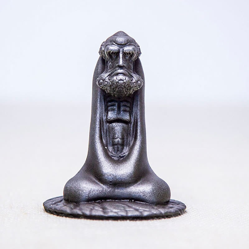 Product 989: Bodhidharma Iron Powder Resin Statue