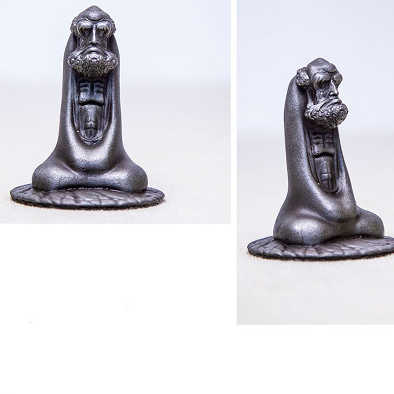 Product 989: Bodhidharma Iron Powder Resin Statue