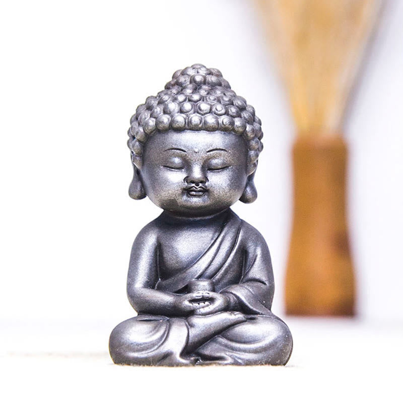 Product 988: Ksitigarbha Guanyin Tathagata Resin Statue Set