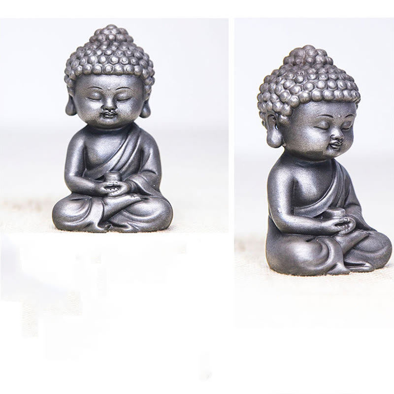 Product 988: Ksitigarbha Guanyin Tathagata Resin Statue Set
