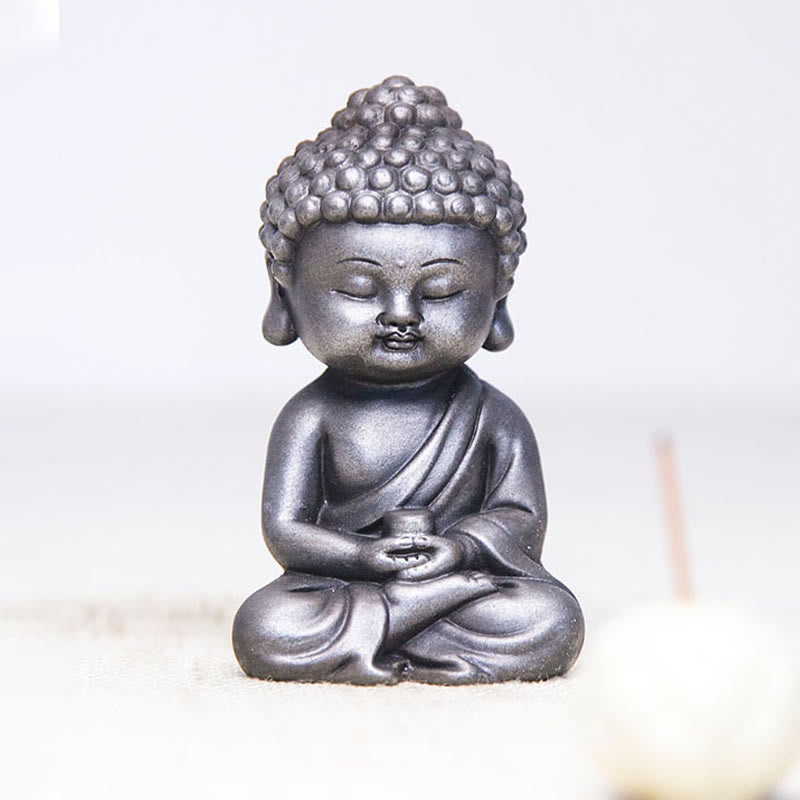 Product 988: Ksitigarbha Guanyin Tathagata Resin Statue Set