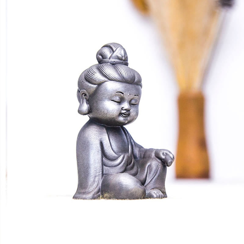 Product 988: Ksitigarbha Guanyin Tathagata Resin Statue Set