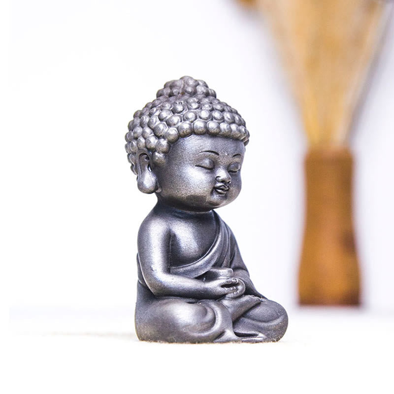 Product 988: Ksitigarbha Guanyin Tathagata Resin Statue Set
