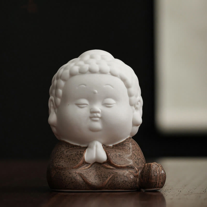 Ceramic Buddha Incense Burner – packaging foam insert, secure gift shipping display
