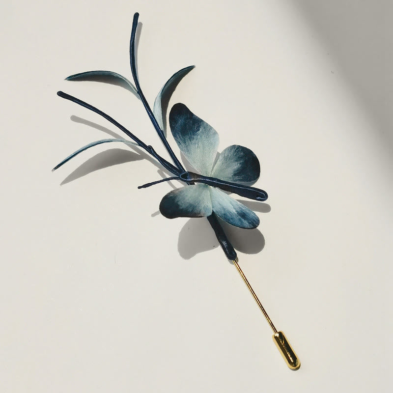Butterfly Silk Brooch Hairpin – Brooch, image 1