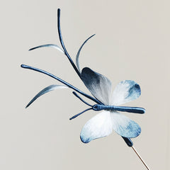 Butterfly Silk Brooch Hairpin, image 4