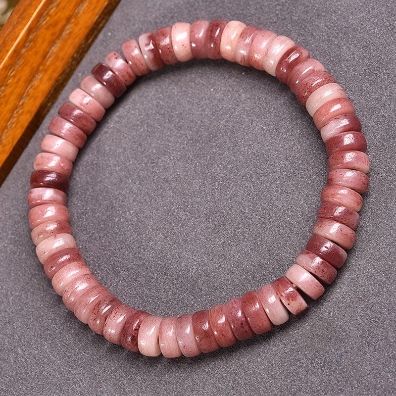 Camel Bone Evil Spirits Bracelet – front beaded band, Tibetan anti evil protection jewelry