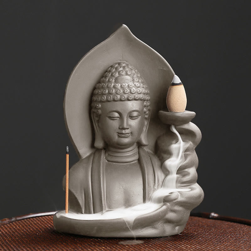 Thousand-Hand Kwan Yin Jade Necklace – adjustable knot closure detail, one size fits all