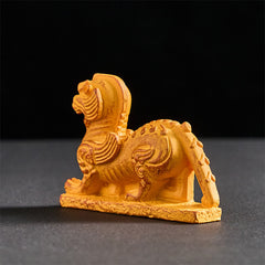 FU Dogs Twins Buddha Fridge Magnet – pair of golden fu dog magnets flanking, fu dog magnet, Buddha decor, Asian ornament