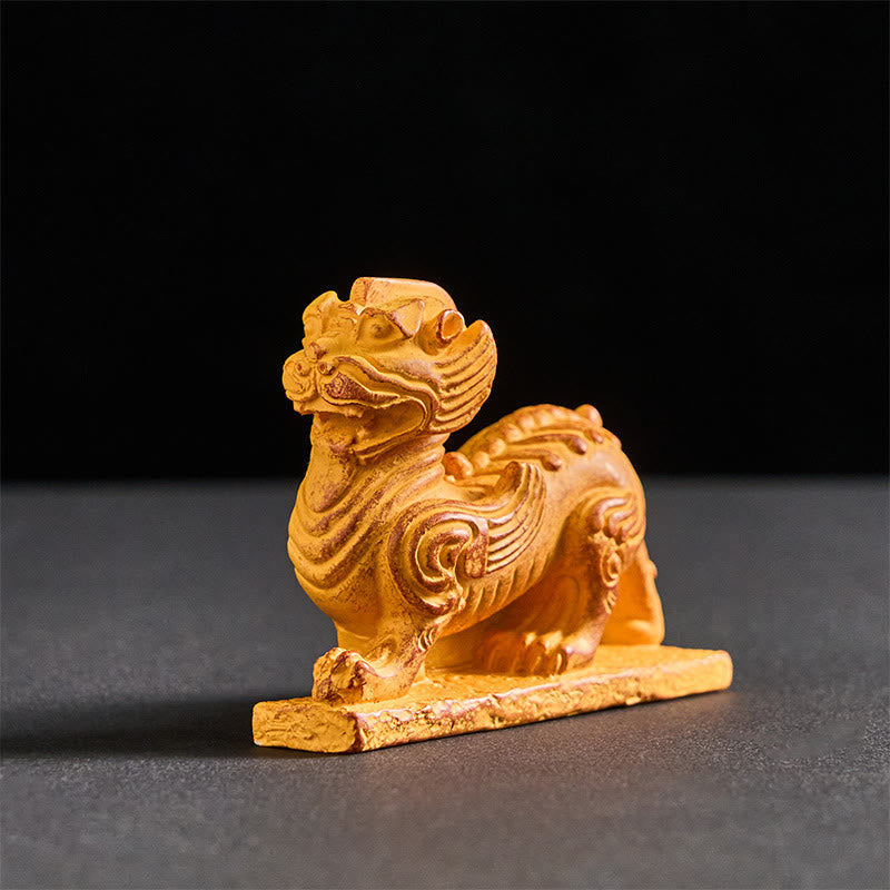 FU Dogs Twins Buddha Fridge Magnet – Buddha figure magnet centered on square, fu dog magnet, Buddha decor, Asian ornament