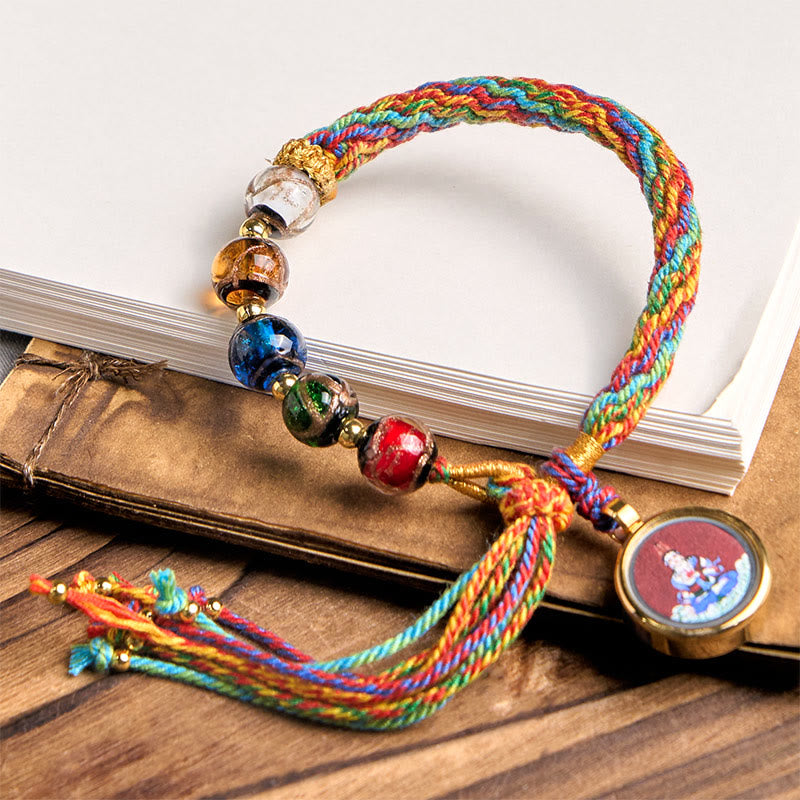 Zodiac Natal Buddha Cinnabar Bracelet – zodiac Buddha charm showing intricate, cinnabar bracelet, zodiac Buddha, red string