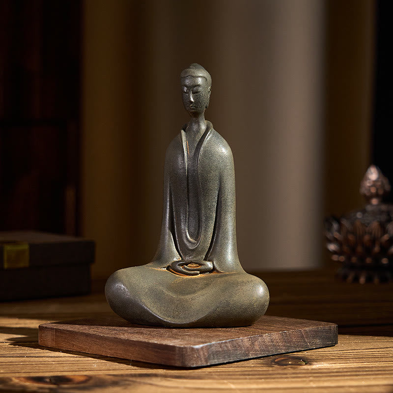 Sakyamuni Two Sizes Statue – size chart with measurements for both large and small option