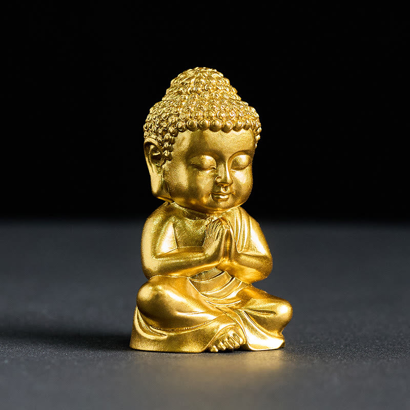 Tathagata Buddha Fridge Magnet – Buddha statue with ushnisha topknot and, Buddha magnet, Tathagata decor, fridge ornament