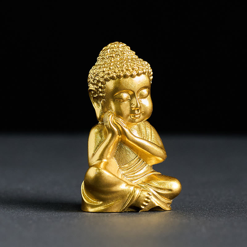 Tathagata Buddha Fridge Magnet – close-up of Buddha robe folds and lotus, Buddha magnet, Tathagata decor, fridge ornament