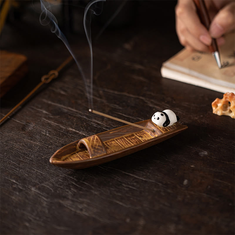 Panda Ceramic Incense Burner Zweitbild