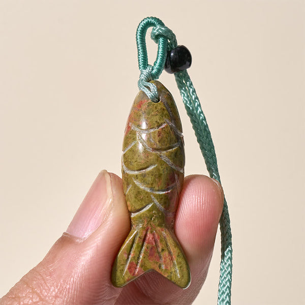 Koi Fish Crystal Necklace Pendant – koi fish symbolism card perseverance fortune, feng shui fish meaning