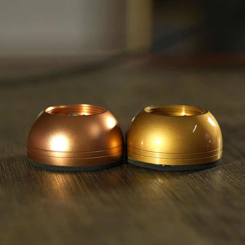Lotus Liuli Glass Copper Brass Decoration | New Beginnings