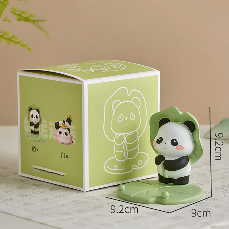 Resin Lotus Panda Phone Stand | Purity & New Beginnings