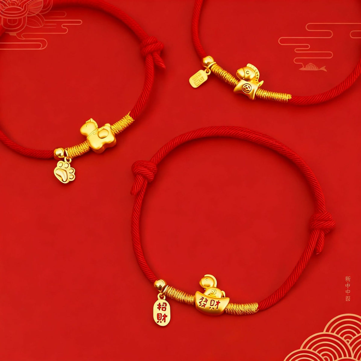 2026 Horse Year Lucky Pet Necklace – Energy / S 18-35CM, lifestyle shot, amulet necklace