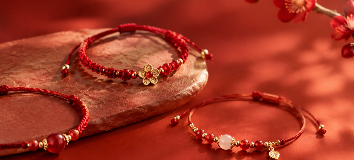 Sacred red string bracelet