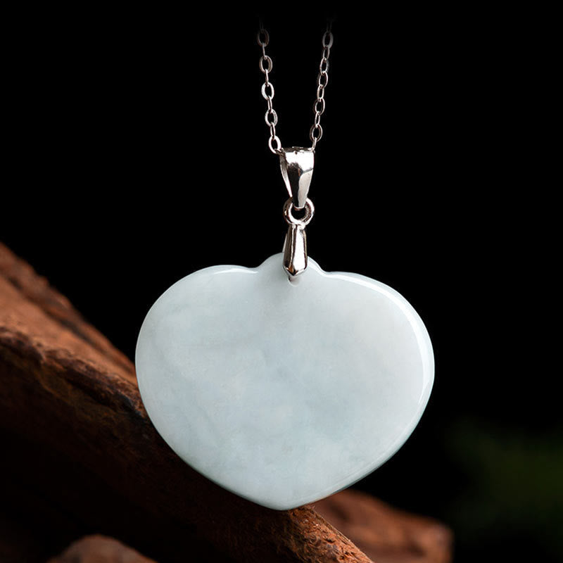 Laughing Buddha White Jade Luck Blessing Titanium Steel Necklace Pendant – Lustrous laughing Buddha white jade gift