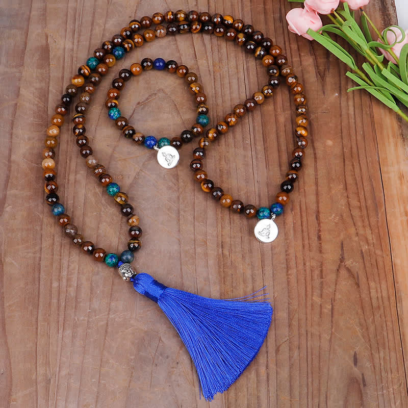 Thousand-Hand Kwan Yin Jade Necklace – front view showing multi-arm deity pendant, blessing prosperity jewelry