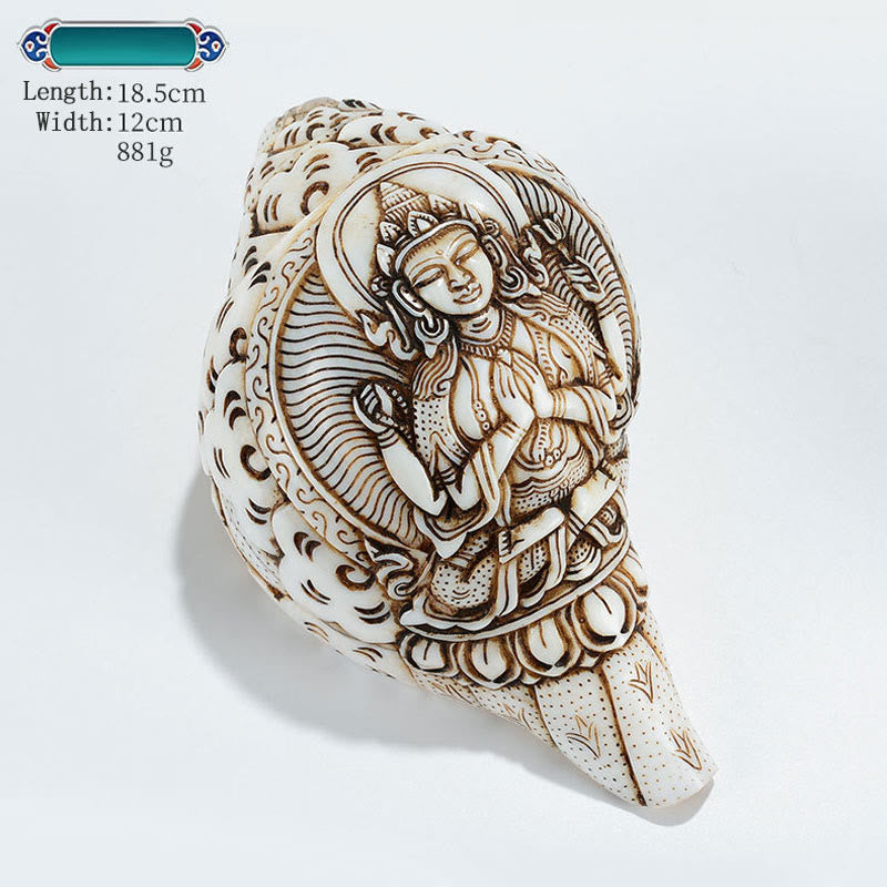 Product 931: Engraved Shankha Wealth Conch