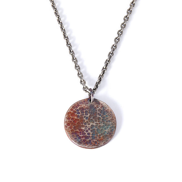 990 Sterling Silver Yin Yang Pendant Necklace