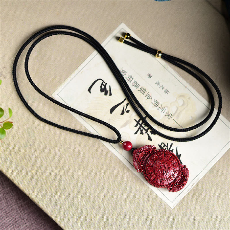 Natural Jade Laughing Buddha Necklace – double sided carving check, fine detail both sides