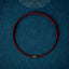 925 Sterling Silver Lucky Gold Bead Braided Bracelet – Dark Red / Bracelet(Wrist Circumference 13-20cm), image 1, healing ...