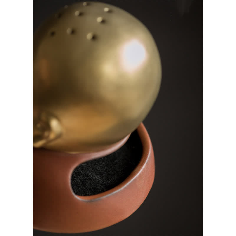 Laughing Buddha Healing Decor – ceramic warmth joyful presence, aromatic spiritual centerpiece