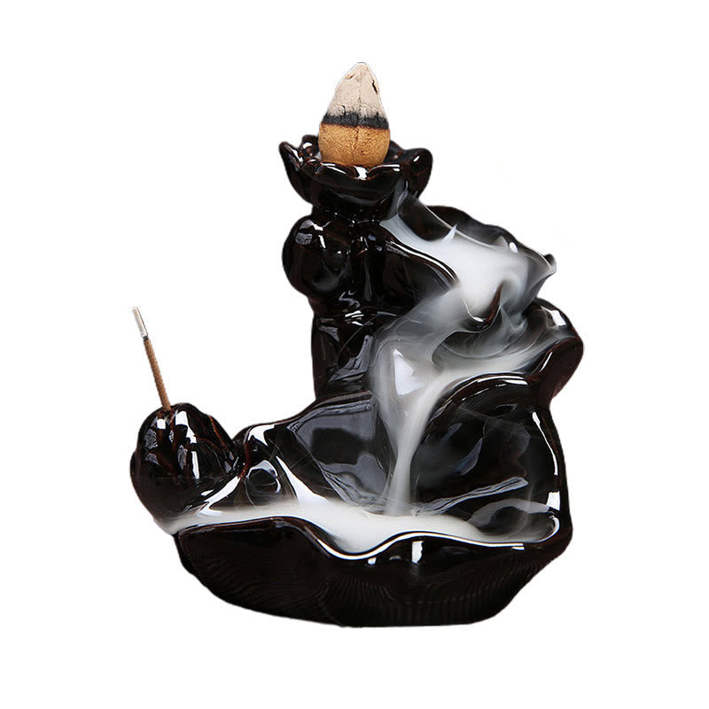 Ceramic Waterfall Backflow Incense Burner