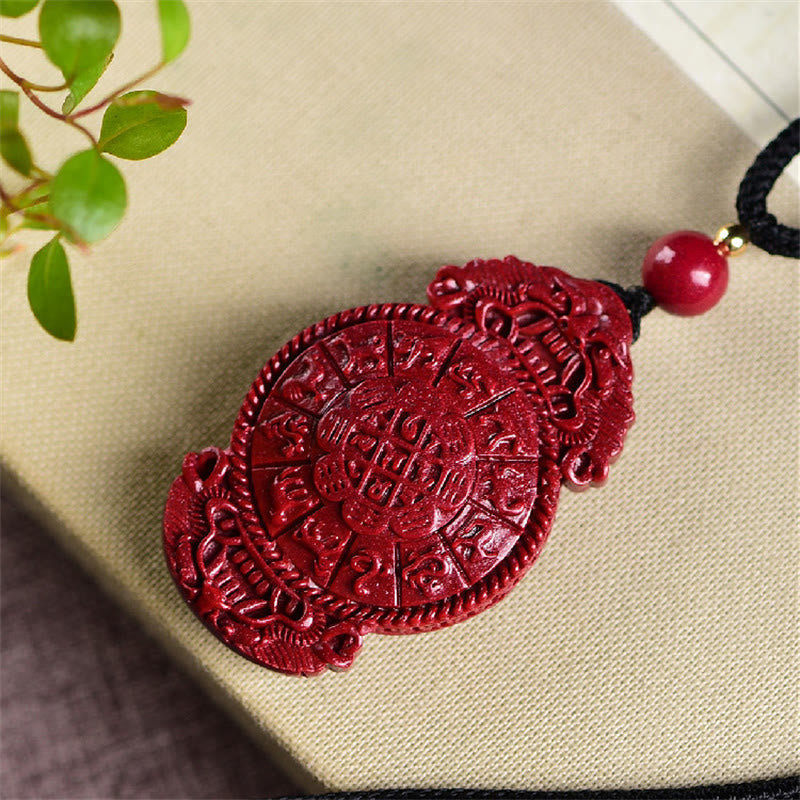 Natural Jade Laughing Buddha Necklace – hand holding for size reference, palm sized pendant