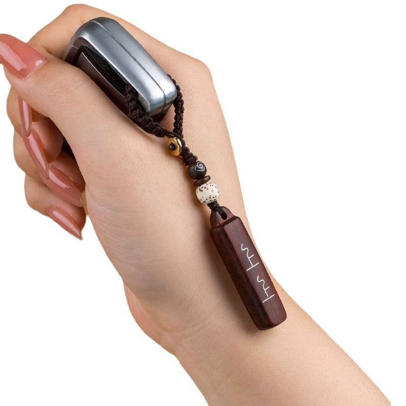 Black Sandalwood Lucky Draw Keychain, image 9, lucky charm