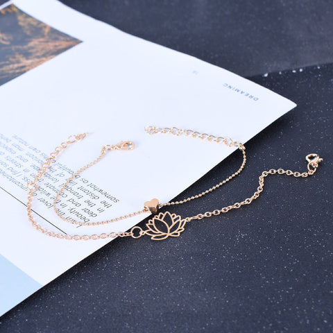2 Pulseras de Iluminación Corazón de Loto | Amor y Pureza Imagen secundaria del producto