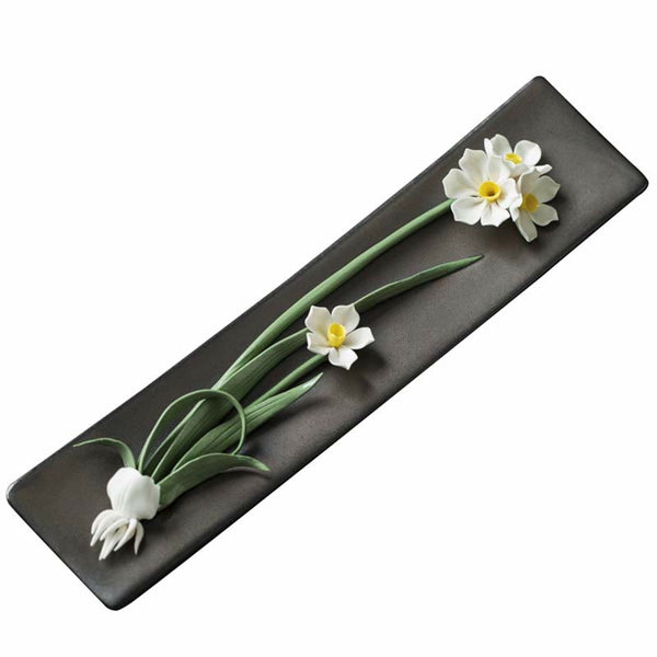 Ceramic Lotus Incense Burner